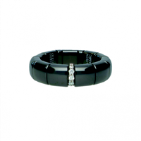 Anello Roberto Demeglio Donna Pura in Ceramica Diamante PU1N7DBOB-14 - PU1N7DBOB-14